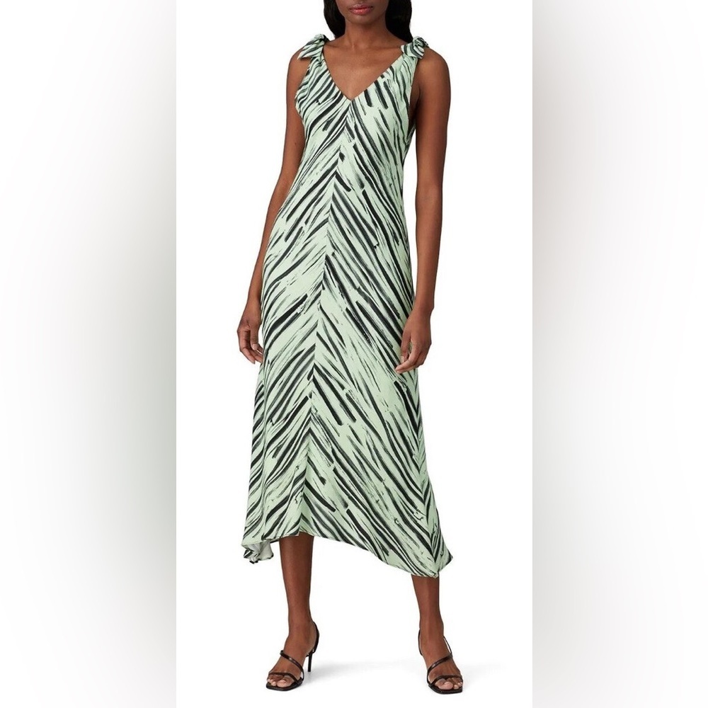 Proenza Schouler White Label Printed Knot Sleeve Dress. NEW!  $450 MSRP